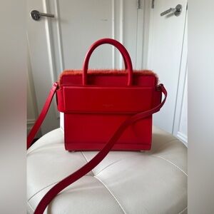Givenchy Limited Edition Pony Hair Small Horizon Calfskin Bag